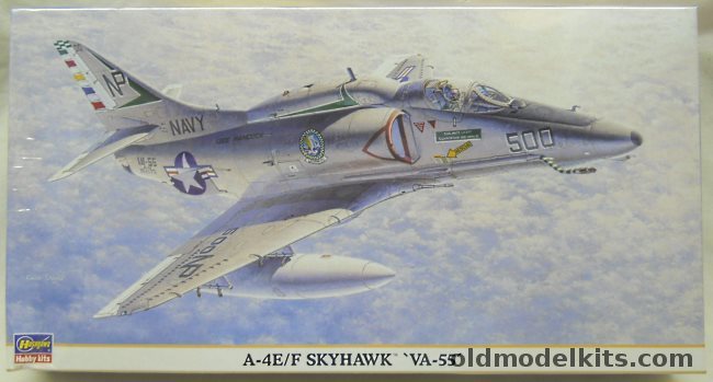 Hasegawa 1/48 Douglas A-4E/F Skyhawk VA55 - USS Hancock - (A-4E / A-4F), 09824 plastic model kit